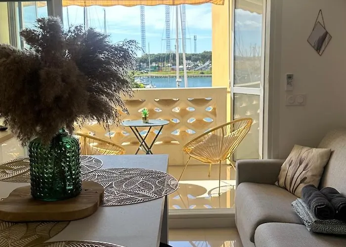 Loggia Vue Port Confort Et Design Proche Apartamento Agde